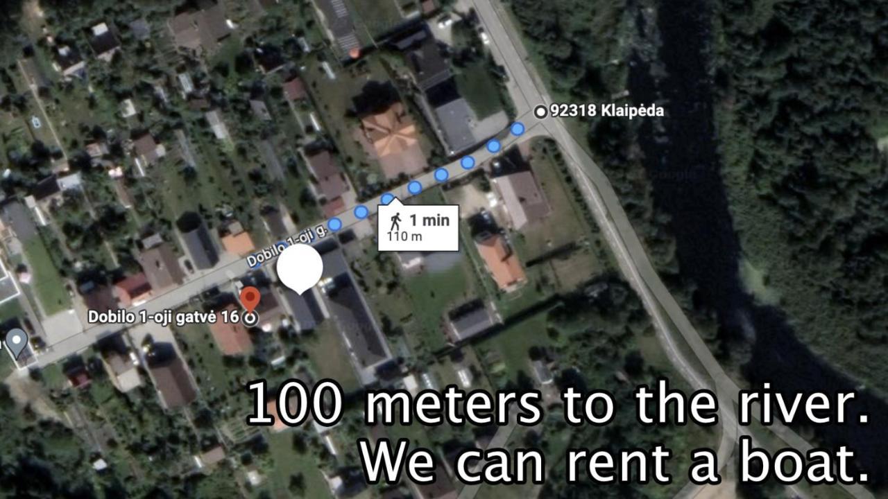 Apartamentai su pirtimi Klaipėda Exterior foto